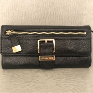 NWOT Michael Kors Black Leather Wallet